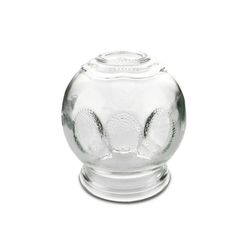 Glass cupping jar